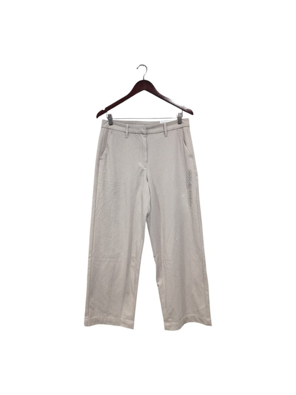 American Eagle Women's Size 6 NWT Stovepipe Trouser Stretch Pant Wide-Leg Taupe